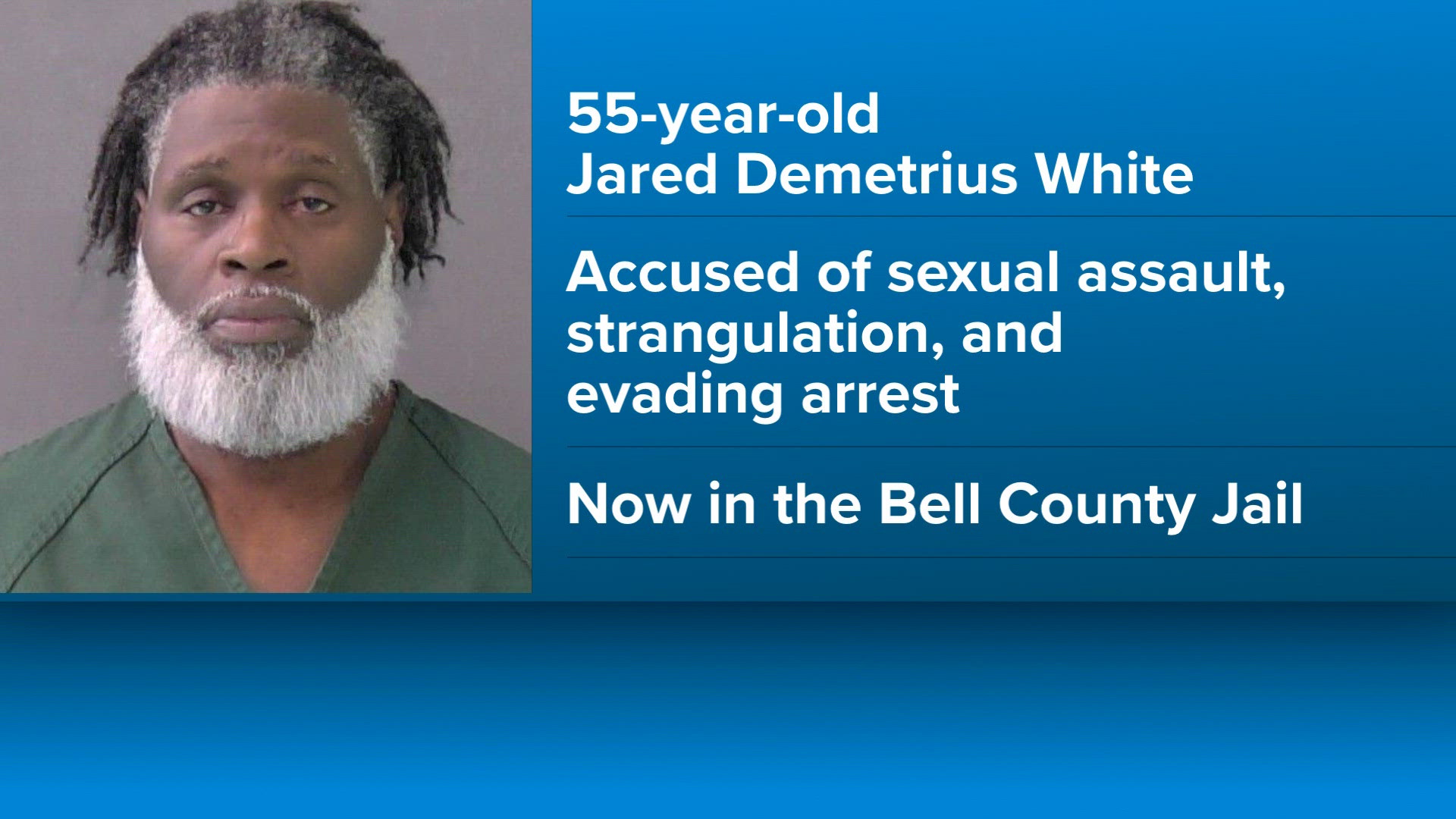 Bell County man arrested on sexual assault charges following police chase