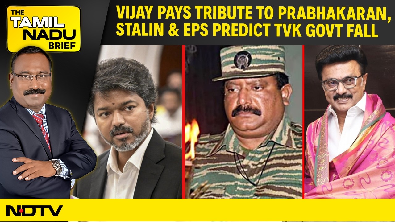 Vijay news | Vijay’s tribute to ex-LTTE chief Prabhakaran sparks debate ...