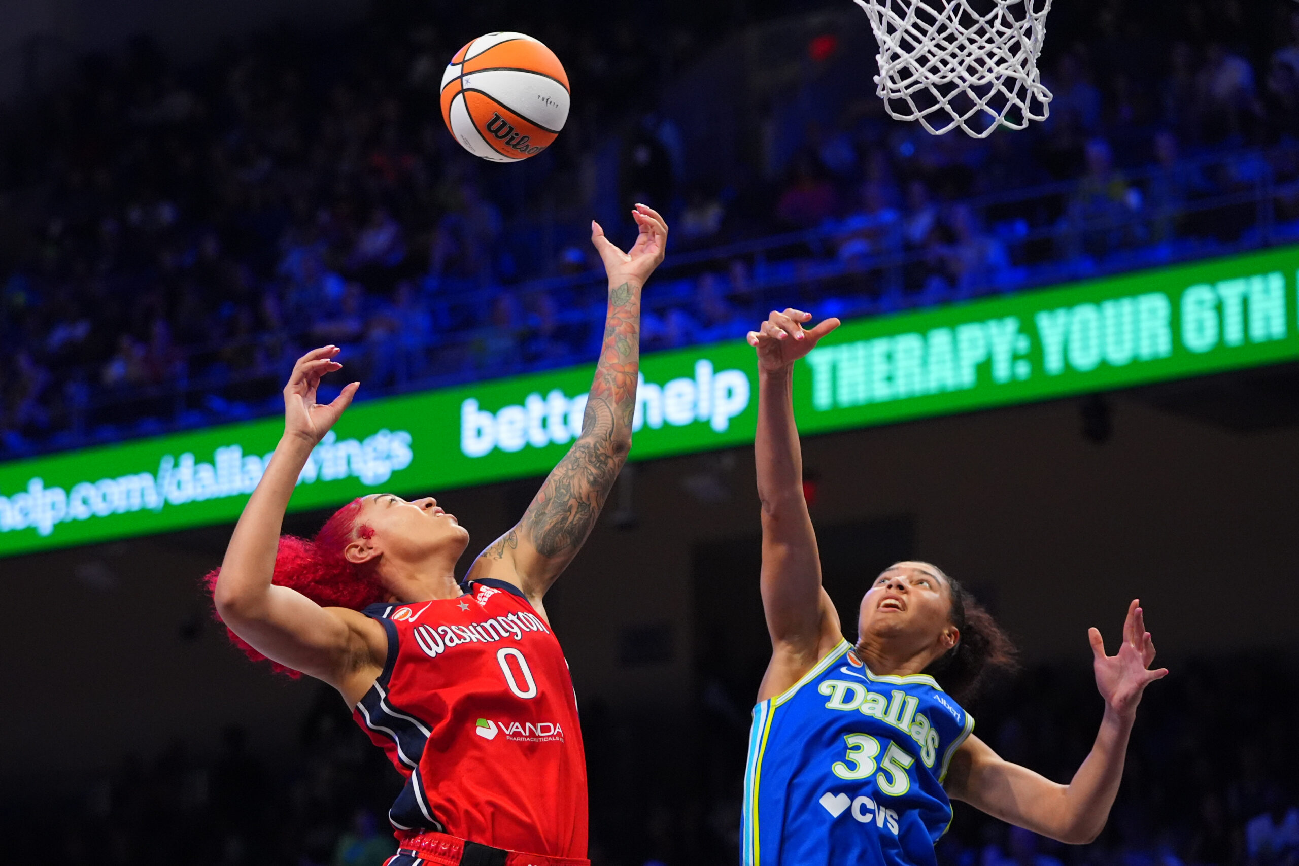 WNBA scores: Azzi Fudd, Paige Bueckers lead Wings past Mystics