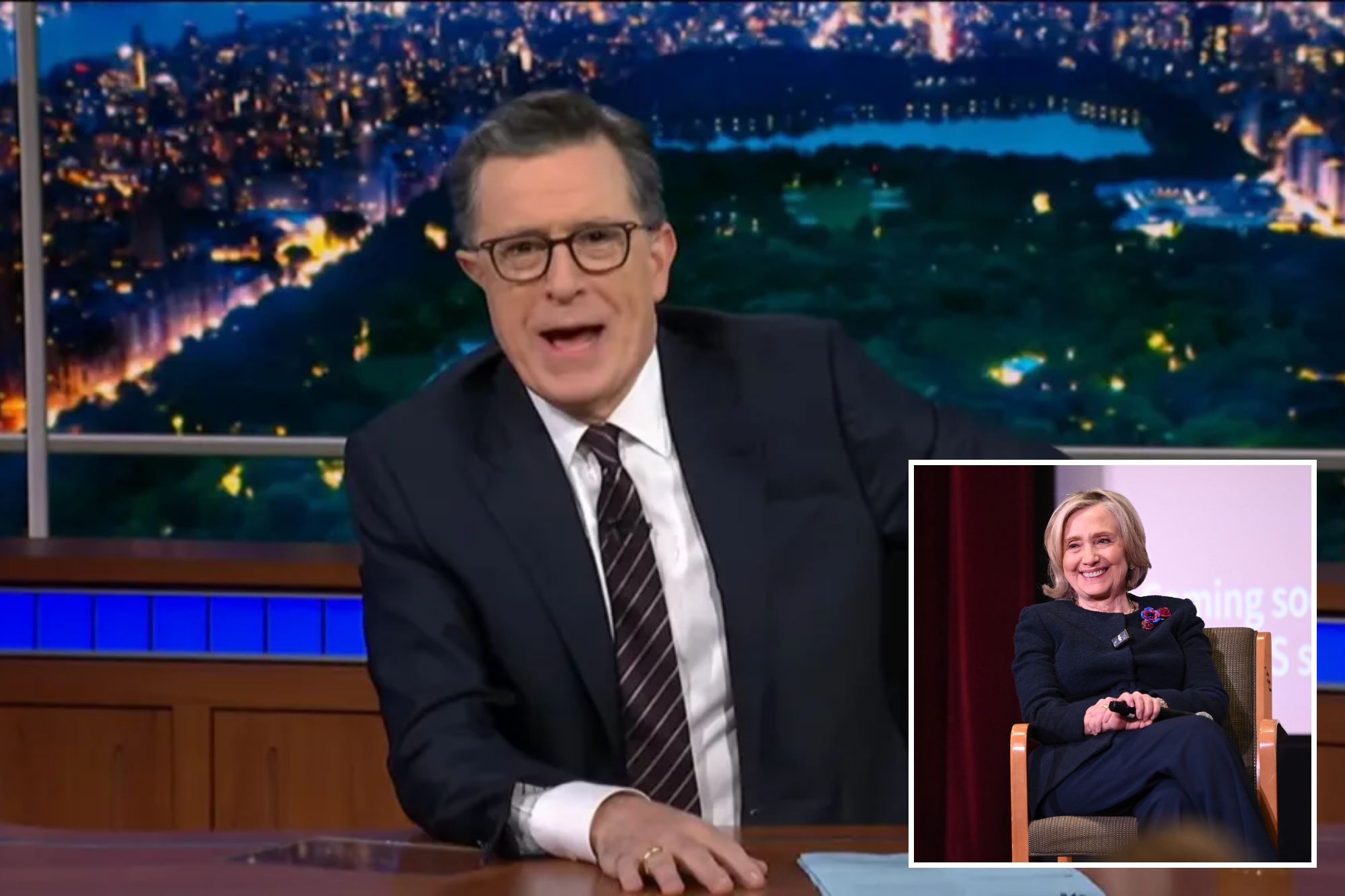 The Hillary Clinton graphic that never made it to 'Late Show' revealed ...