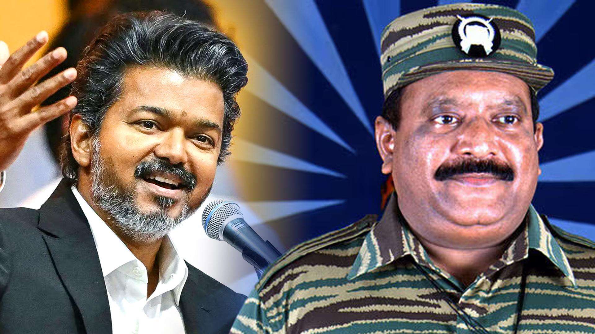 Tamil Nadu CM Vijay pays tribute to former LTTE chief Prabhakaran on ...