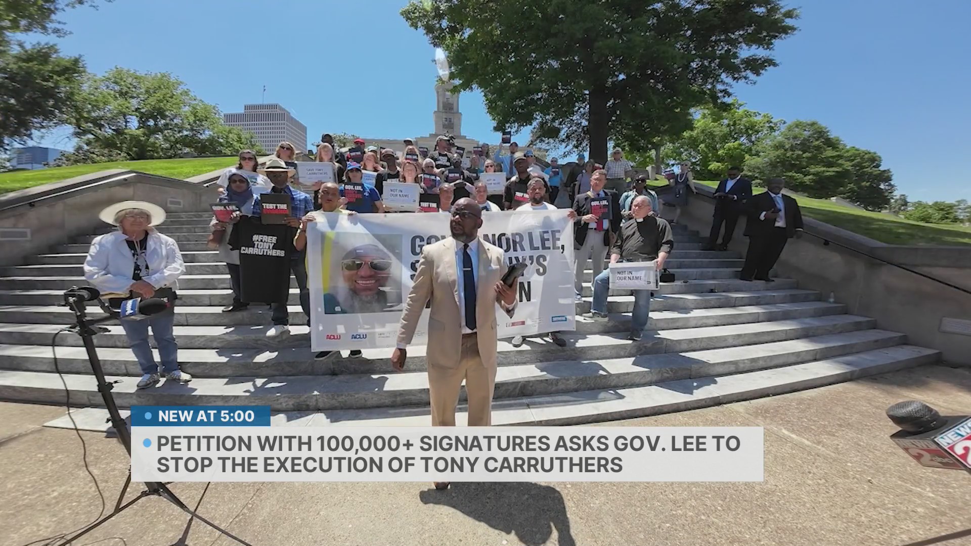 Petition with over 100K signatures asks Gov. Lee to stop execution of ...