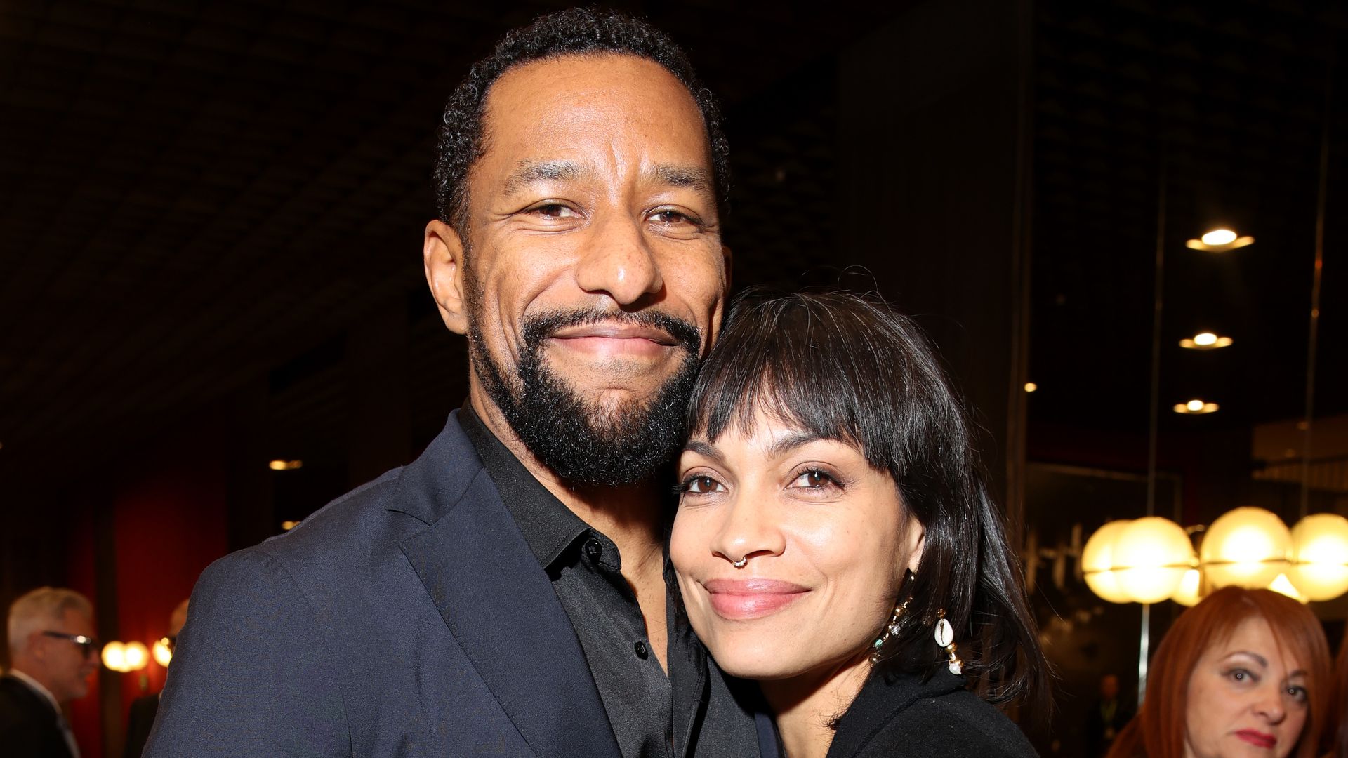Rosario Dawson shares rare glimpse into romance with boyfriend Adama ...