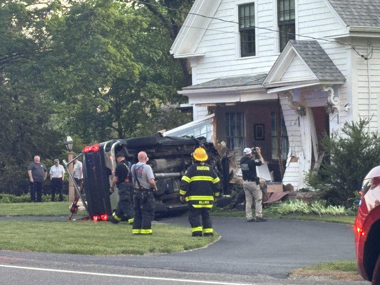 Man who died after his truck crashed into Mass. home identified