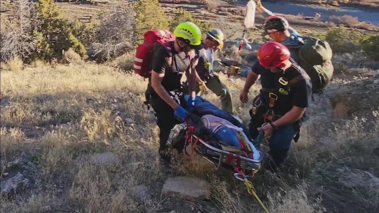 Rock climber shares story after surviving 40-foot fall, receiving blood ...