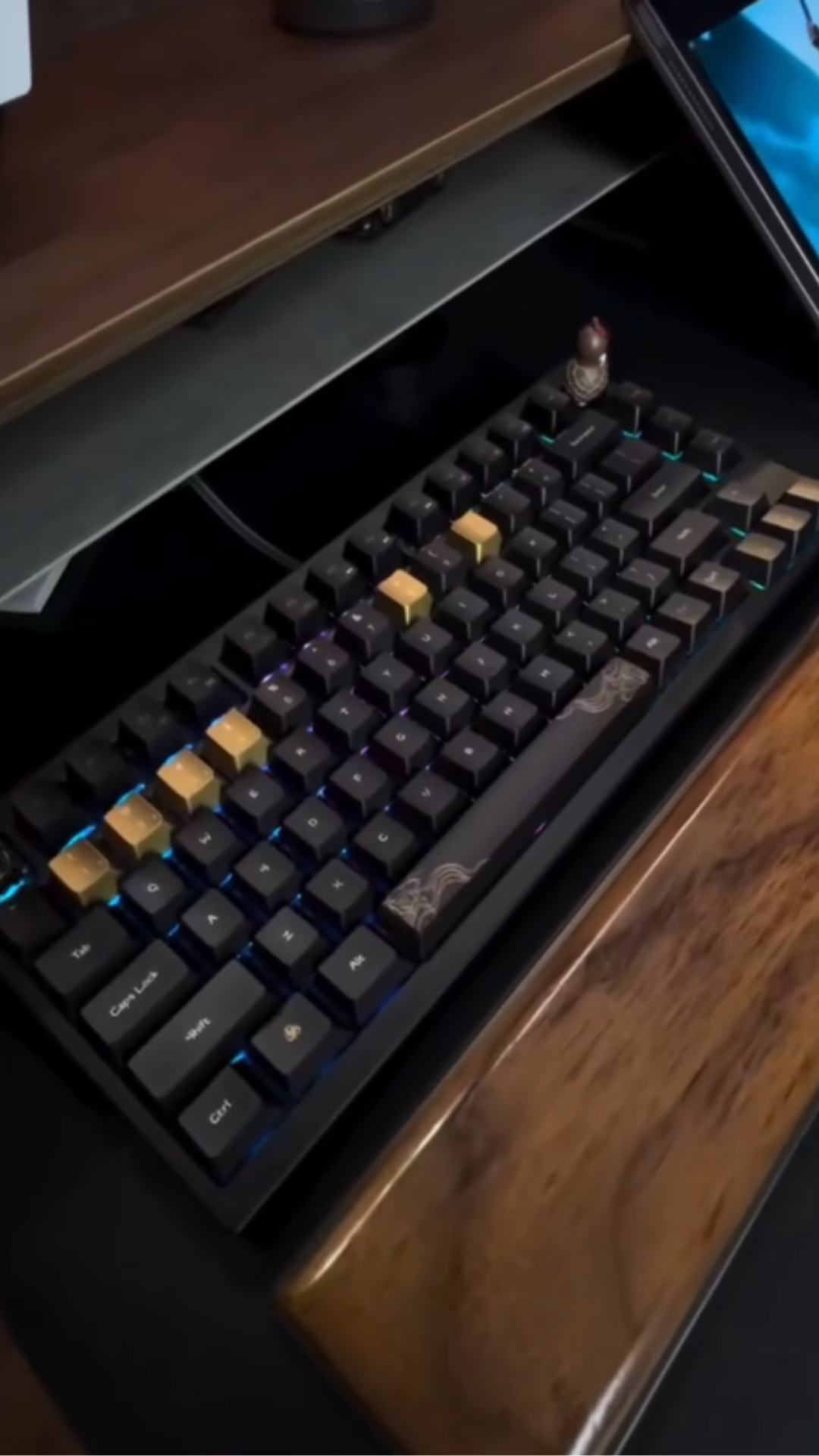 Introducing the Black Myth Sun Wukong keyboard by Keychron