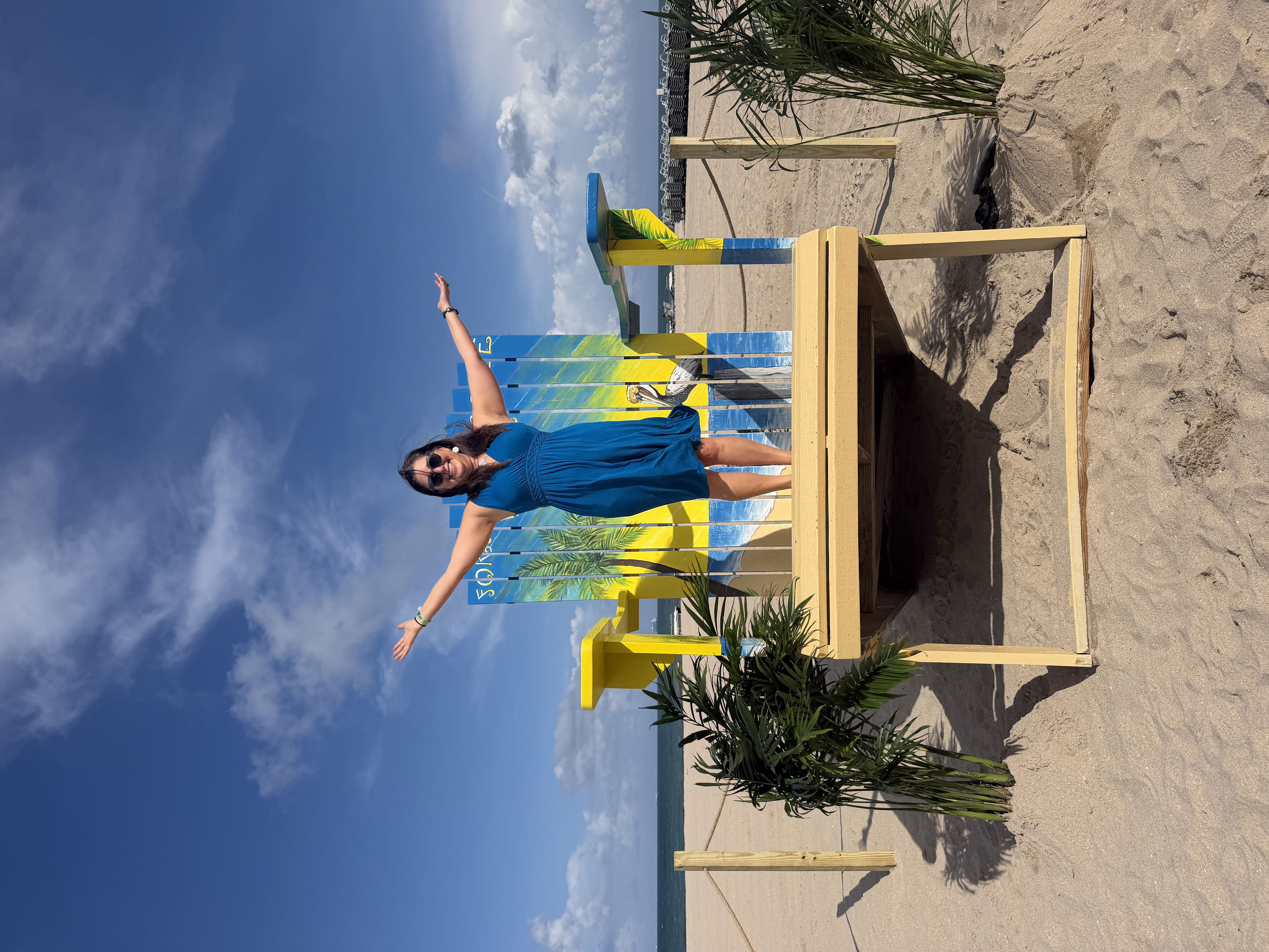 Toes in the sand and IPW officially begins! 🌊☀️ Fort Lauderdale Beach