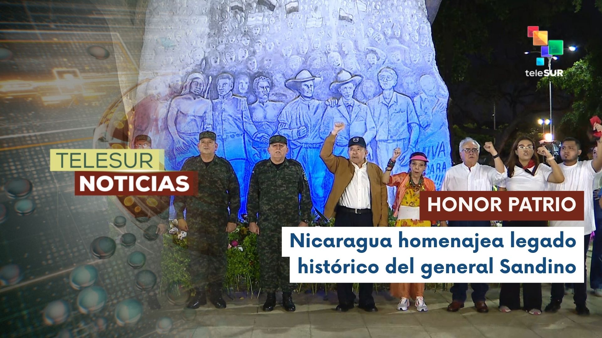 Nicaragua conmemora el 131 aniversario del natalicio de Augusto C ...