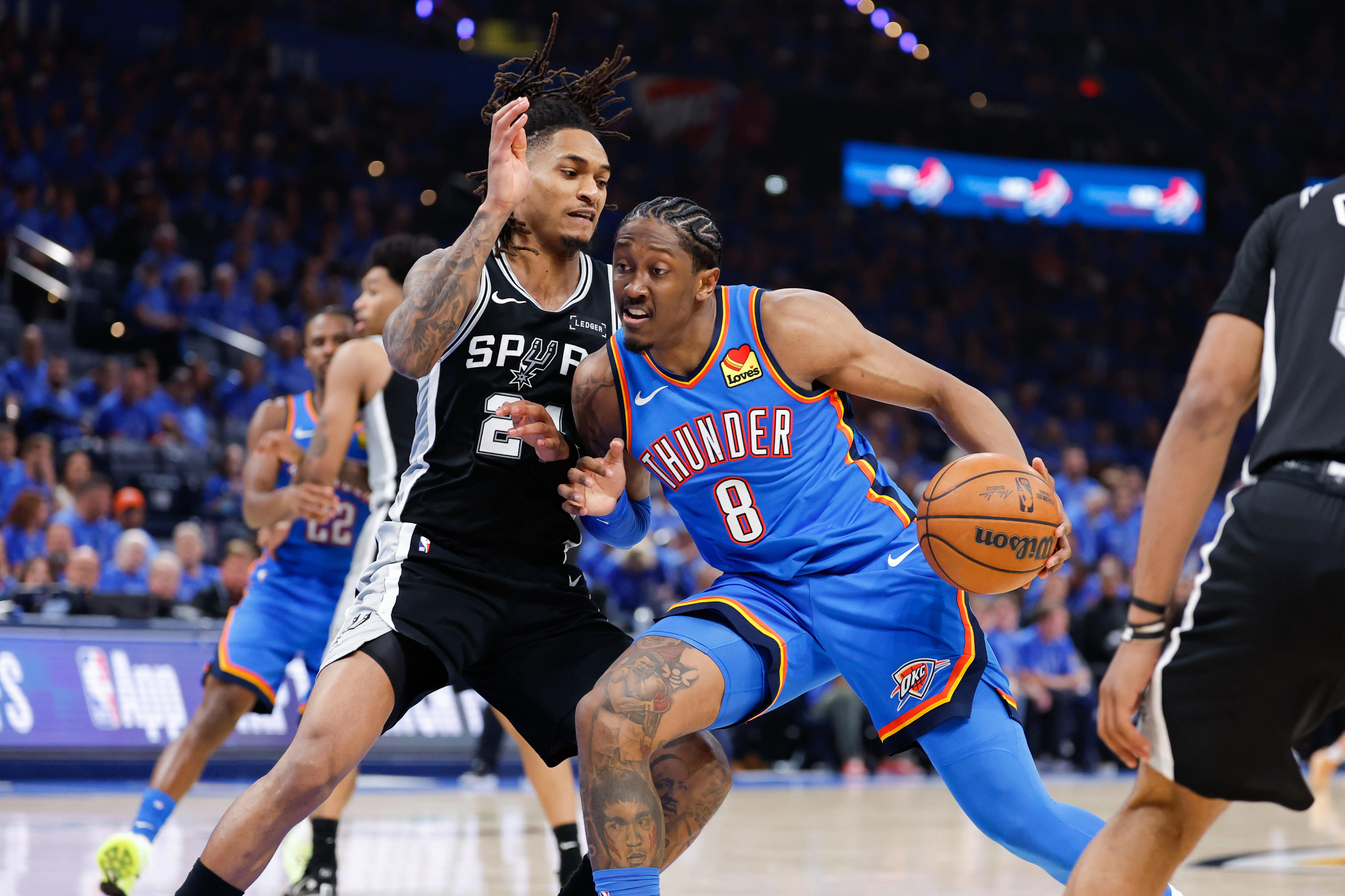 Jalen Williams shows little rust in return as Thunder drop Game 1 loss ...