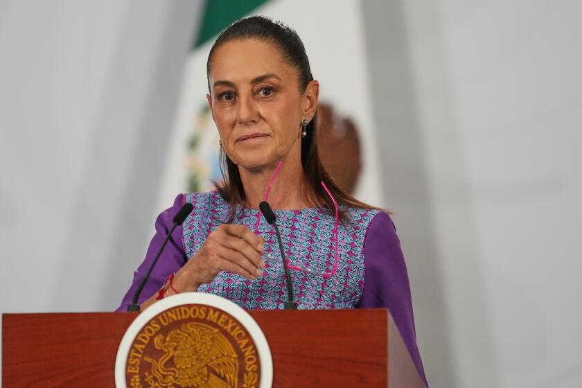 Sheinbaum descarta riesgos para su gobierno luego de que dos ...