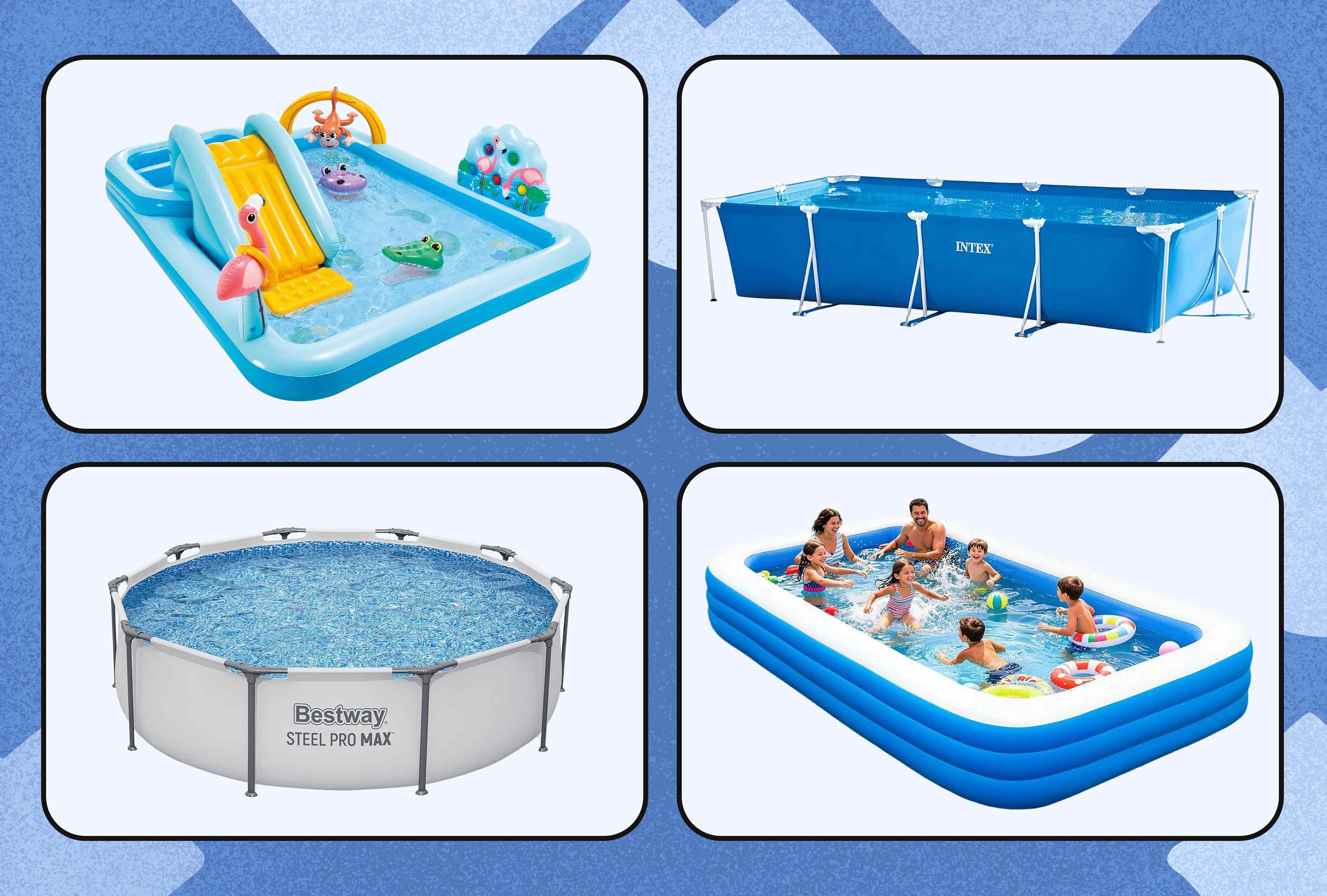 You can relax in your own above-ground pool this summer—starting at $70 at Amazon