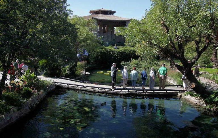 Historic house at San Antonio Japanese Tea Garden still stands after ...