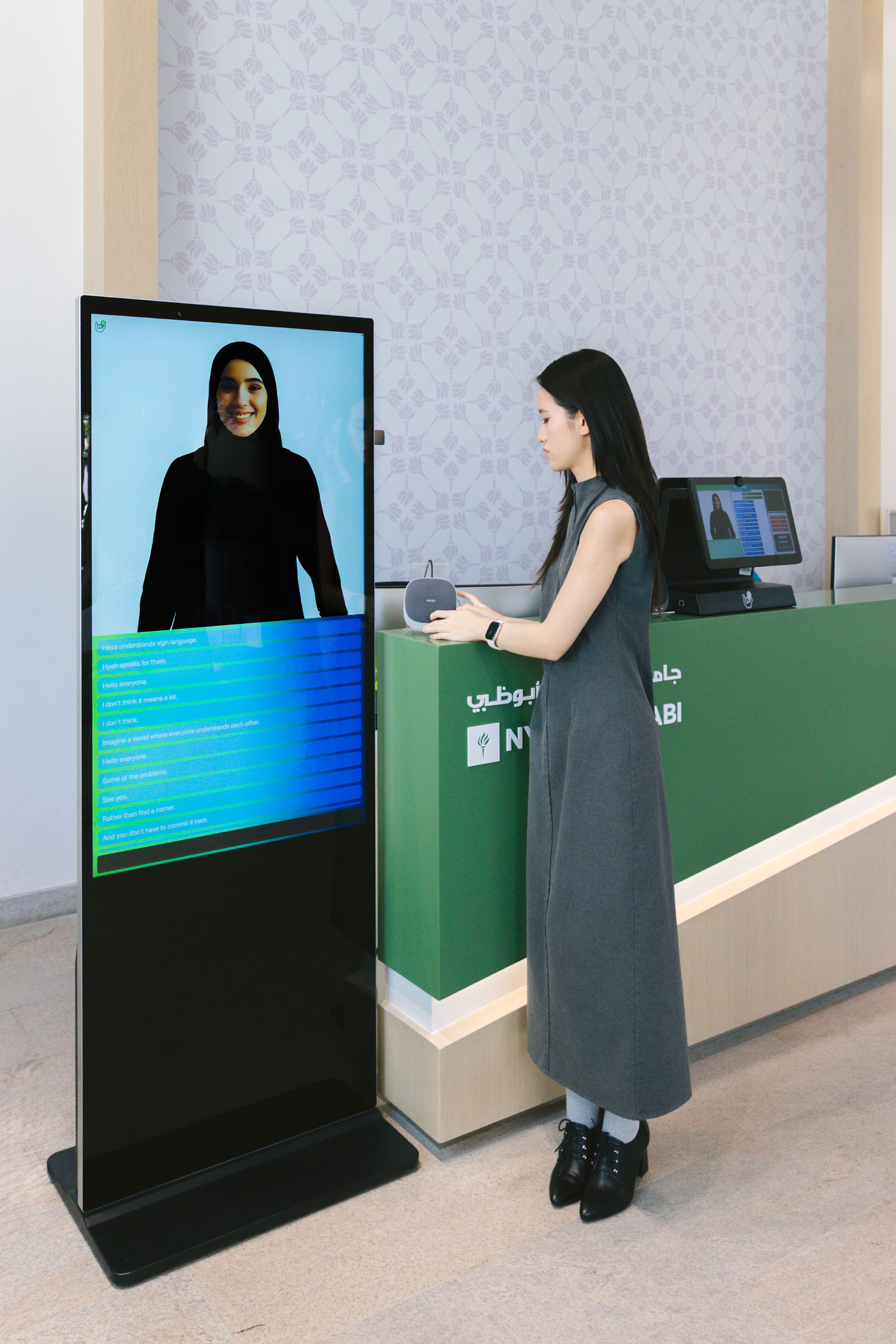 NYU Abu Dhabi translates speech into sign language using AI