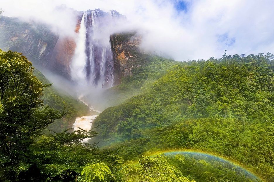 It’s the size of Belgium and contains the highest waterfall on Earth ...