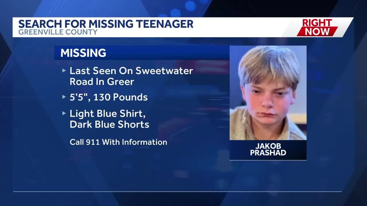 Greenville County deputies search for missing teen