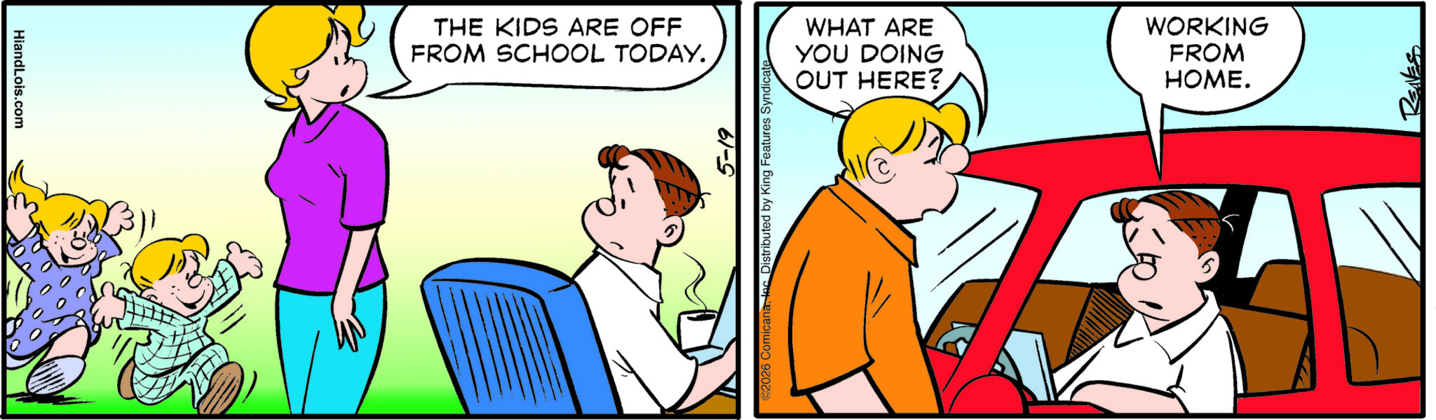 Hi & Lois by Chance Browne and Eric Reaves
