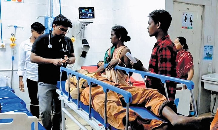 Injured man dies as bike runs out of fuel on way to hospital