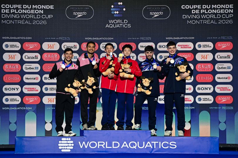 Plymouth diver Euan McCabe wins bronze in opening World Cup event