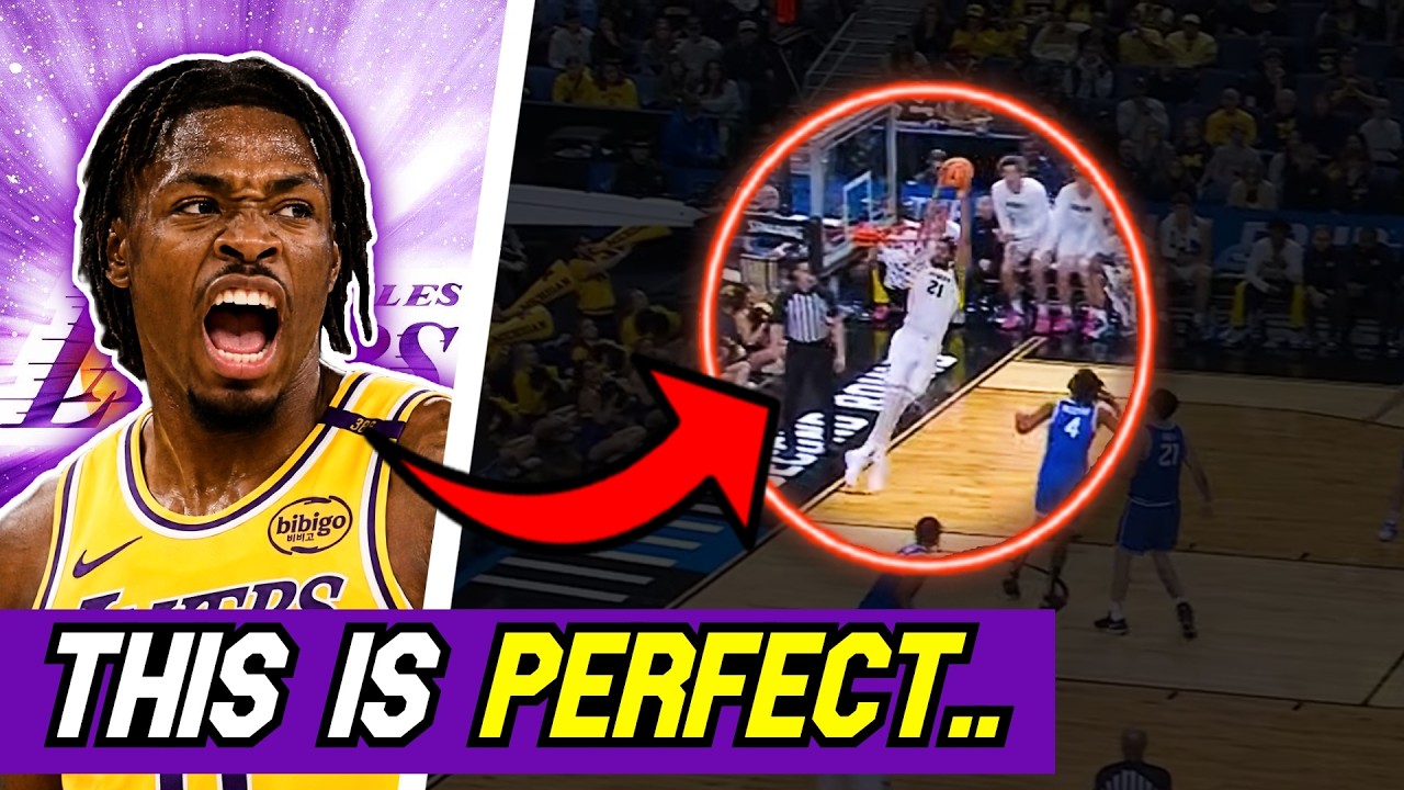 Lakers drafting athletic freak center Morez Johnson explained