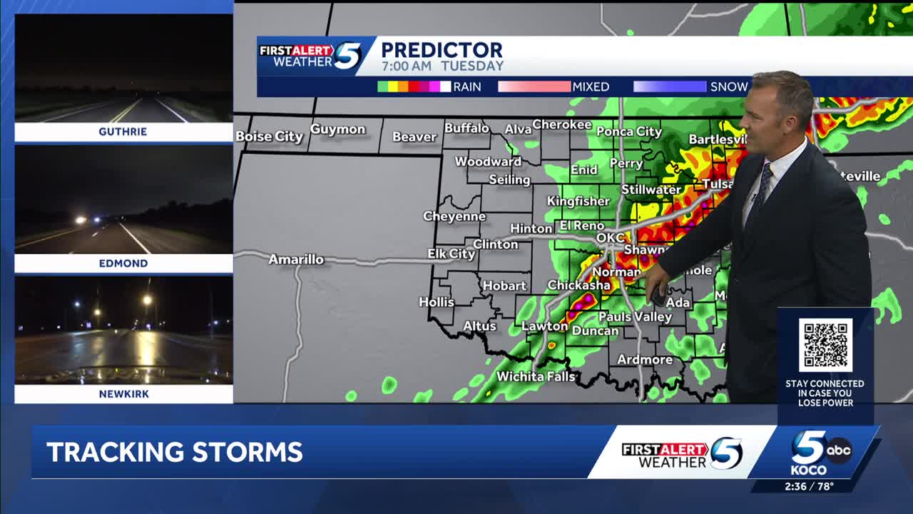 Oklahoma weather updates: Tracking storms early Tuesday (May 19, 2026)