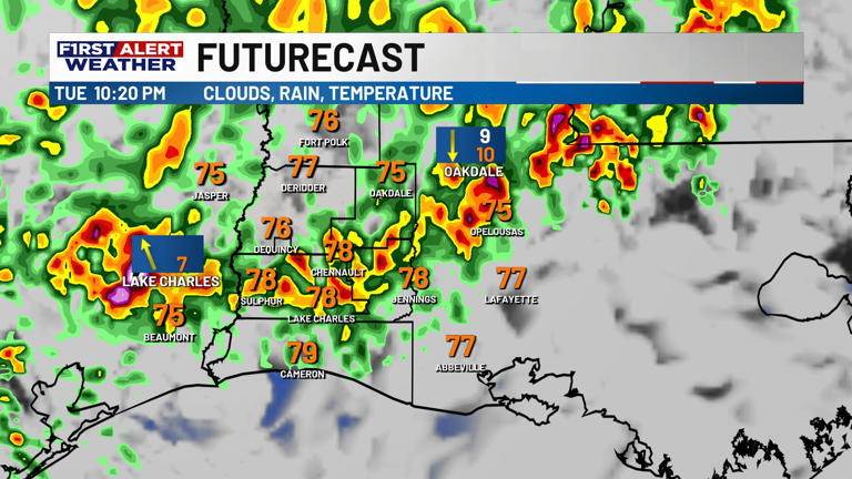 First alert forecast: Mostly dry Tuesday ahead, showers and storms set ...