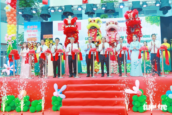 Cao điểm '100 ngày đêm hoàn thành 1.000 phòng học’ tại TP.HCM