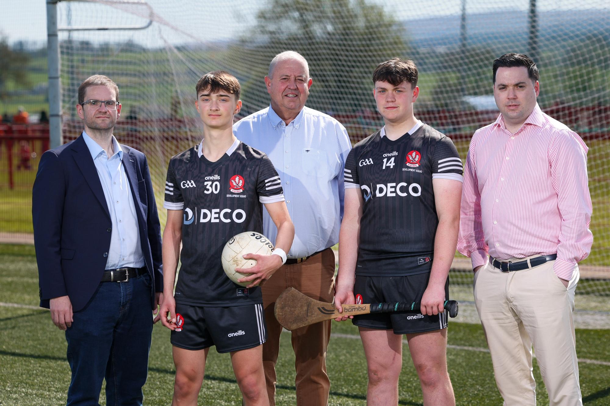 Derry GAA joins forces with DECO Engineering for new shirt deal