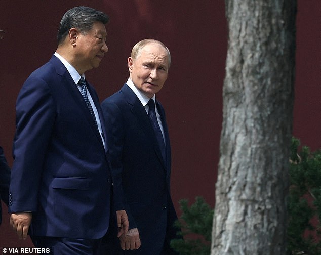 Putin Visits China for Talks with Longtime Ally Xi Jinping