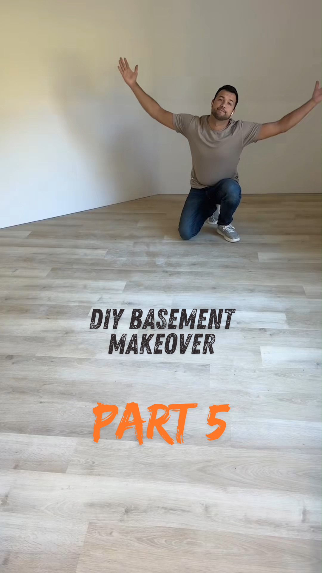 DIY basement makeover part 5
