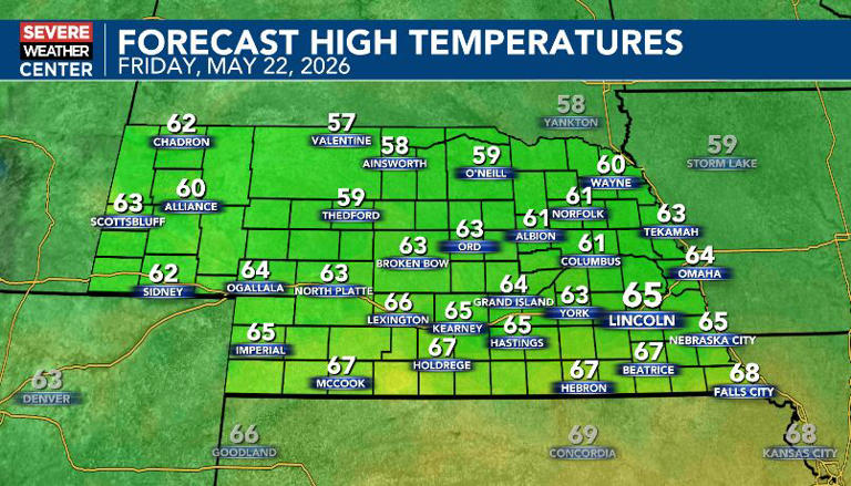Severe weather done, cool temperatures remain