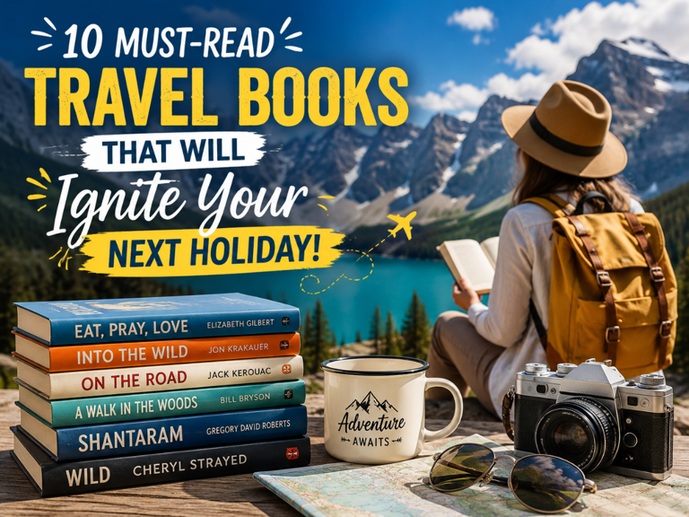 Must-read travel books: 10 inspiring reads that will ignite your next ...