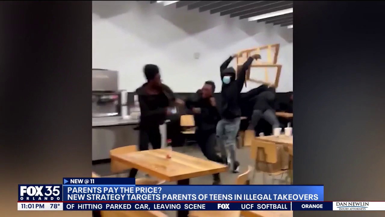Law enforcement to target parents in 'teen takeover' crackdown