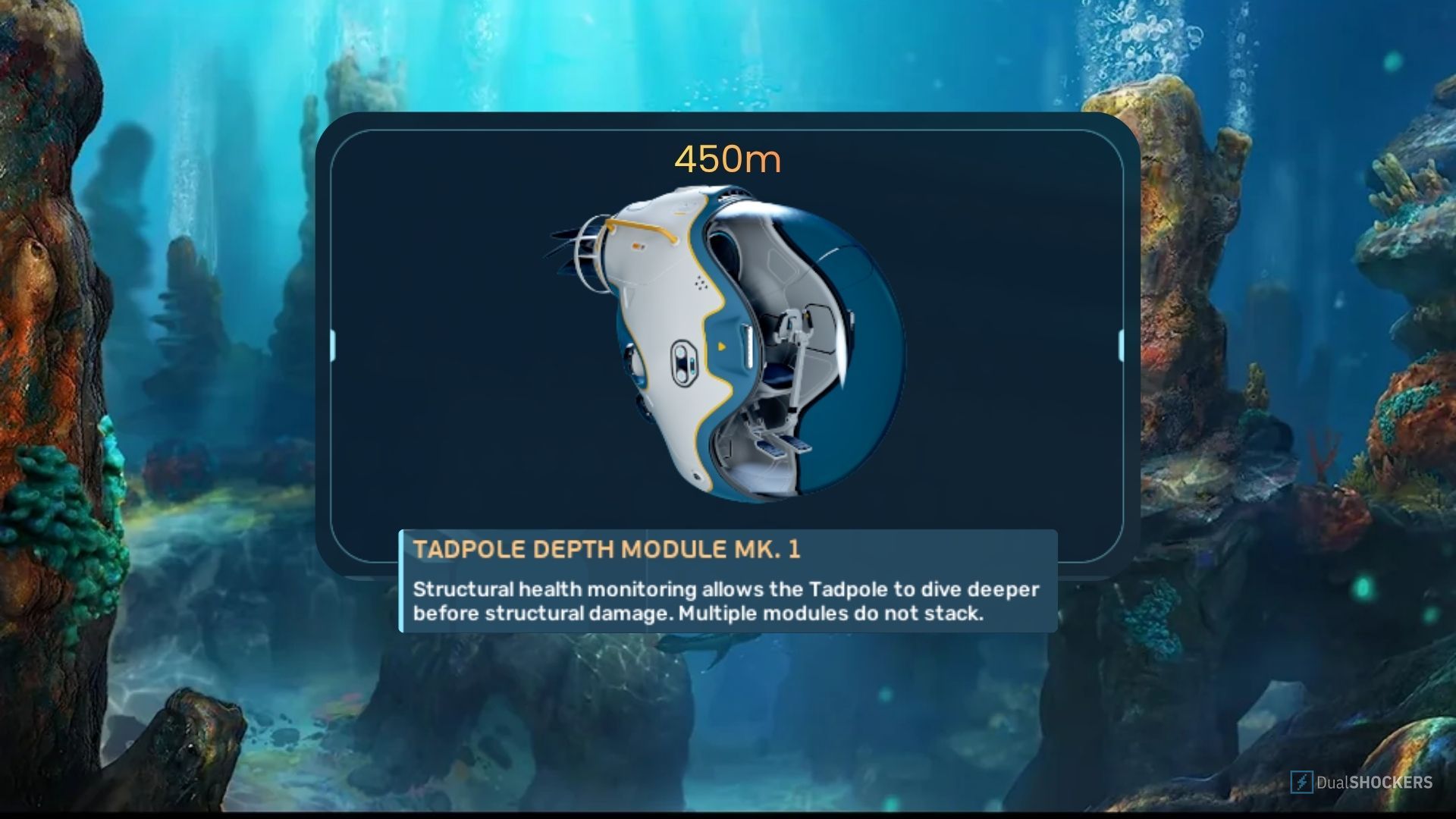 How to get the tadpole depth module in Subnautica 2