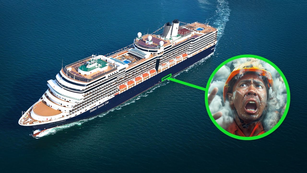 The cruise ship’s steam system exploded… then two men were boiled alive ...