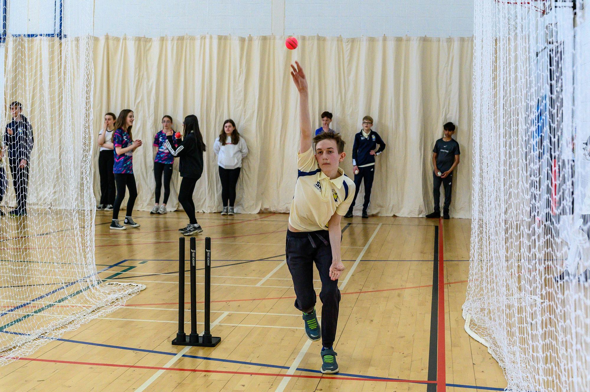 In pictures: New cricket nets unveiled at Braes High School for WRCC