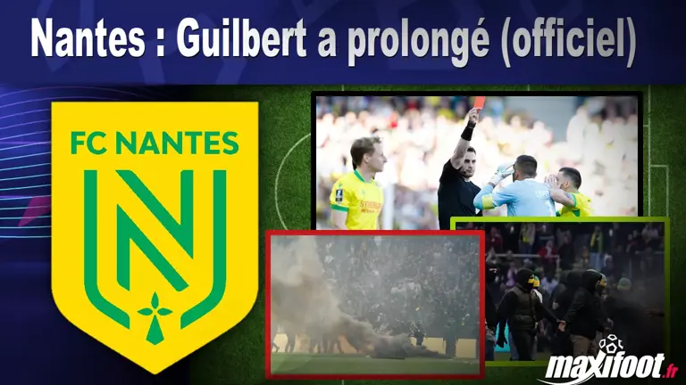 Mercato Nantes : Guilbert a prolongé (officiel)