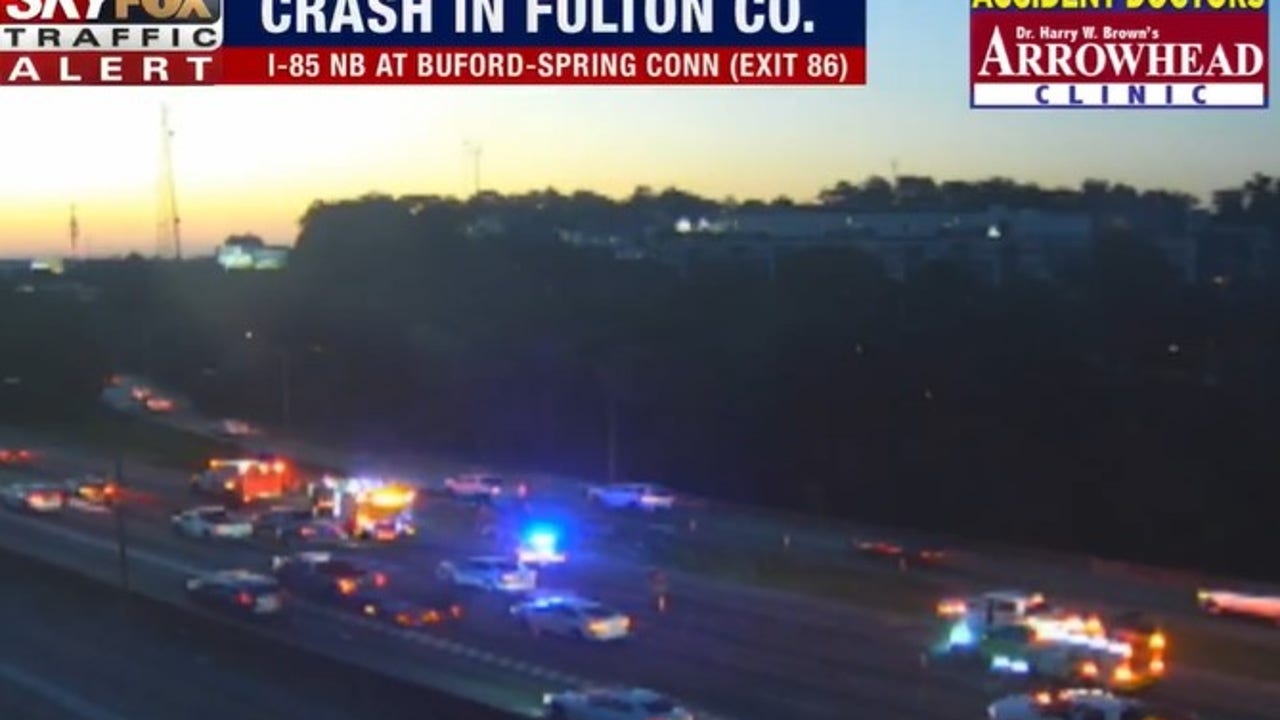 1 dead after crash on I-85NB near Buford Hwy. Connector