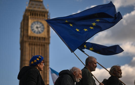 Ten years after the Brexit referendum, Remainers continue to campaign to rejoin the EU - Getty