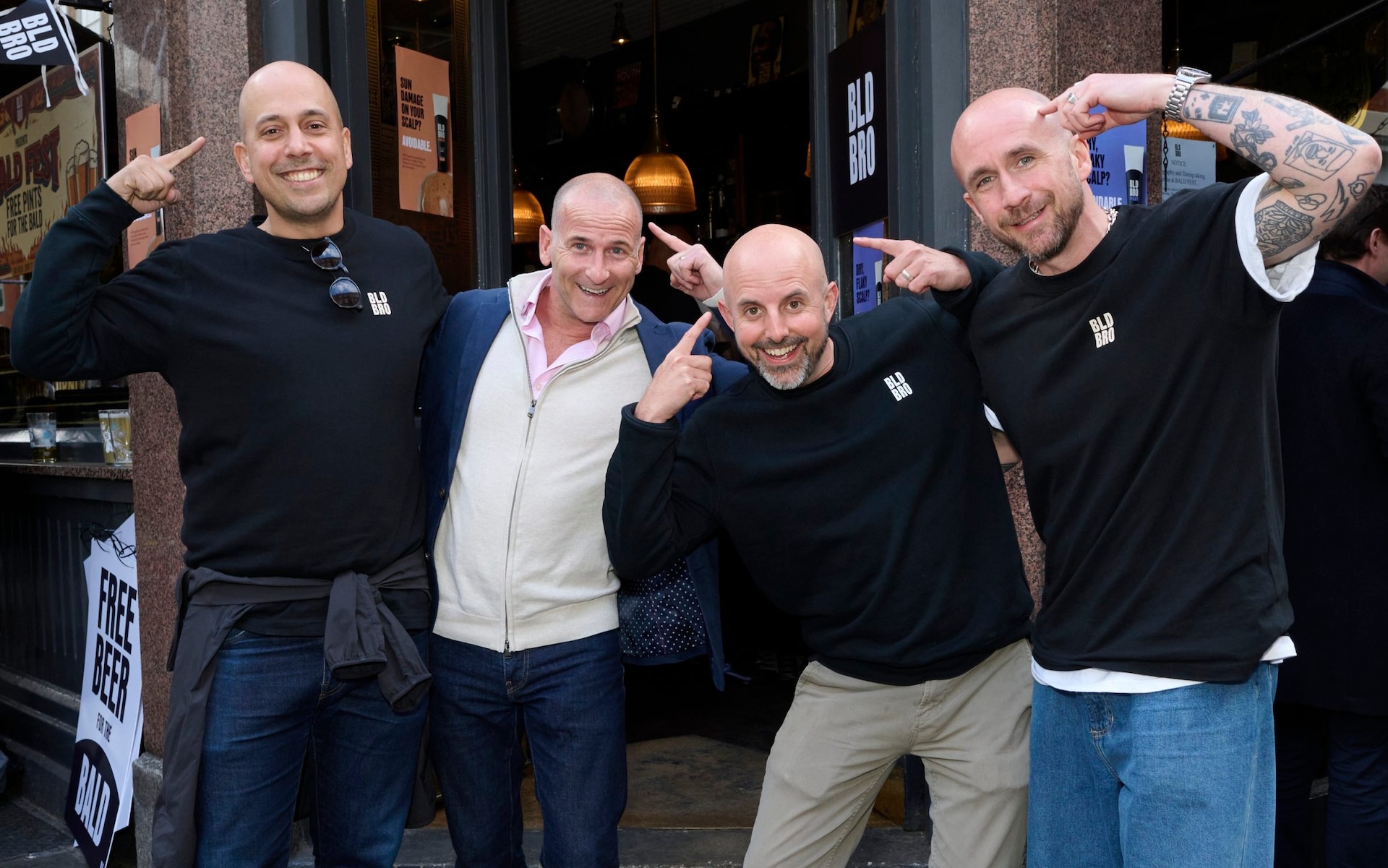 My big day out at Bald Fest, where men are embracing 'bald positivity'