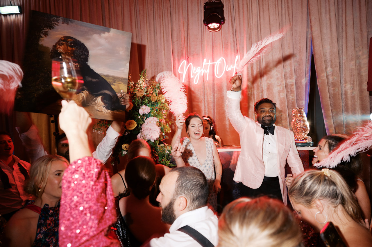 Here comes the groom, armed with opinions and spreadsheets