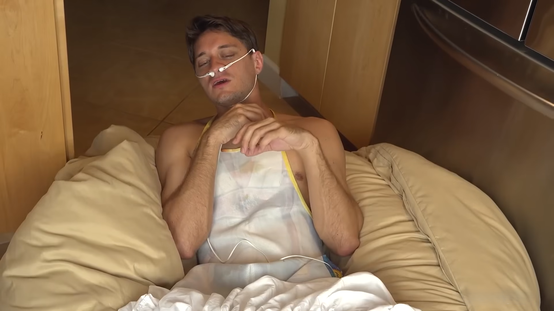 He ate toxic fish from water and the aftermath was terrible