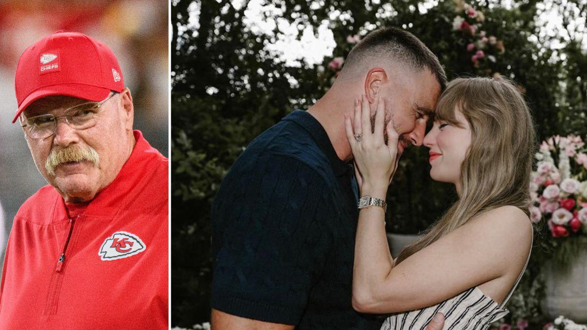 Andy Reid’s offhand comments about Taylor Swift and Travis Kelce's ...