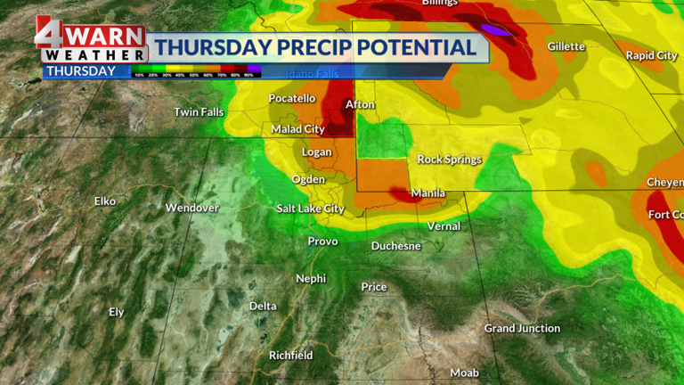Utah weather: Gradual warming trend into the end of the week
