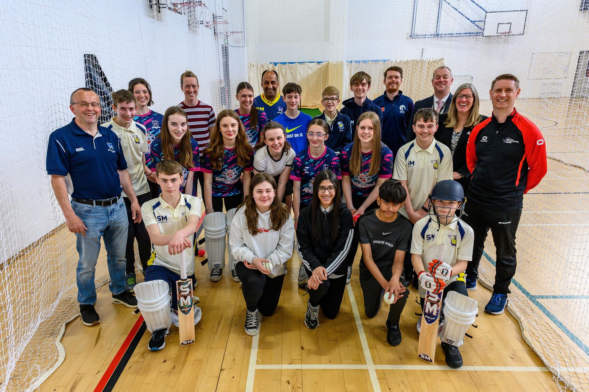 In pictures: New cricket nets unveiled at Braes High School for WRCC