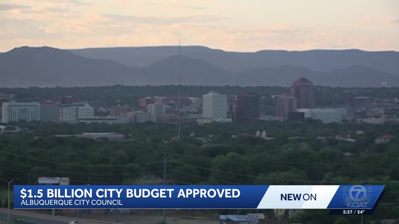 Albuquerque City Council approves budget for fiscal year 2027