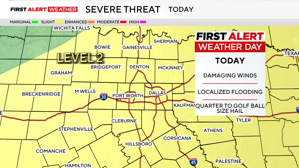 North Texas expecting severe storms late Tuesday morning into the early ...