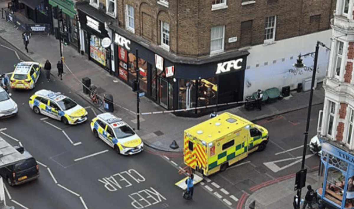 Four arrested after man stabbed in Clapham machete attack