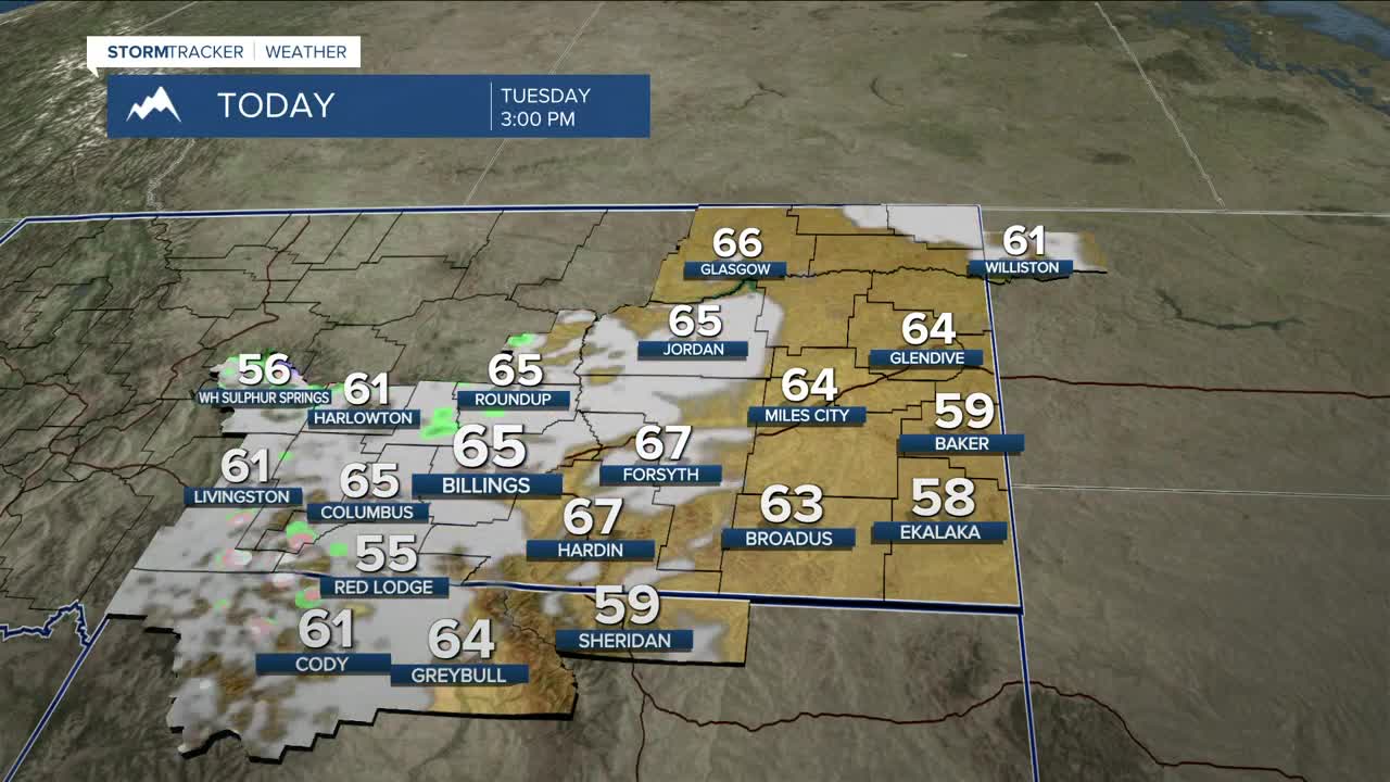 Q2 Billings area weather: After a cold start, Tuesday will be warmer