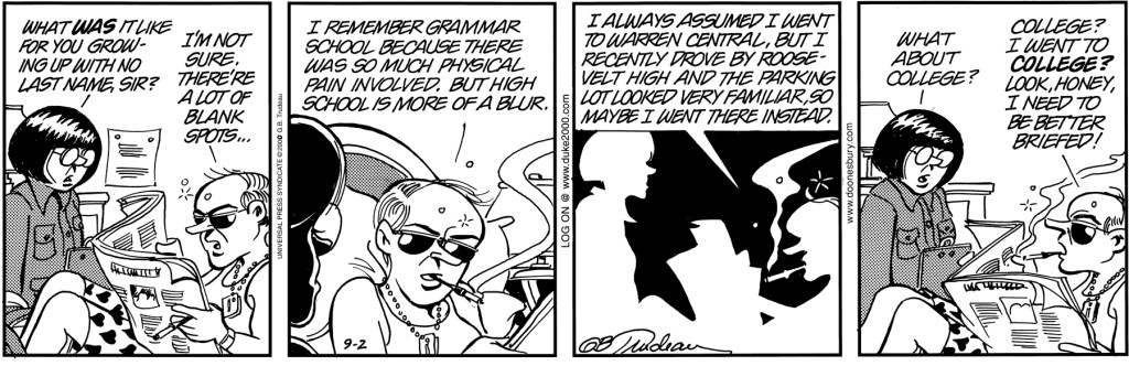 How Garry Trudeau Angered Hunter S. Thompson