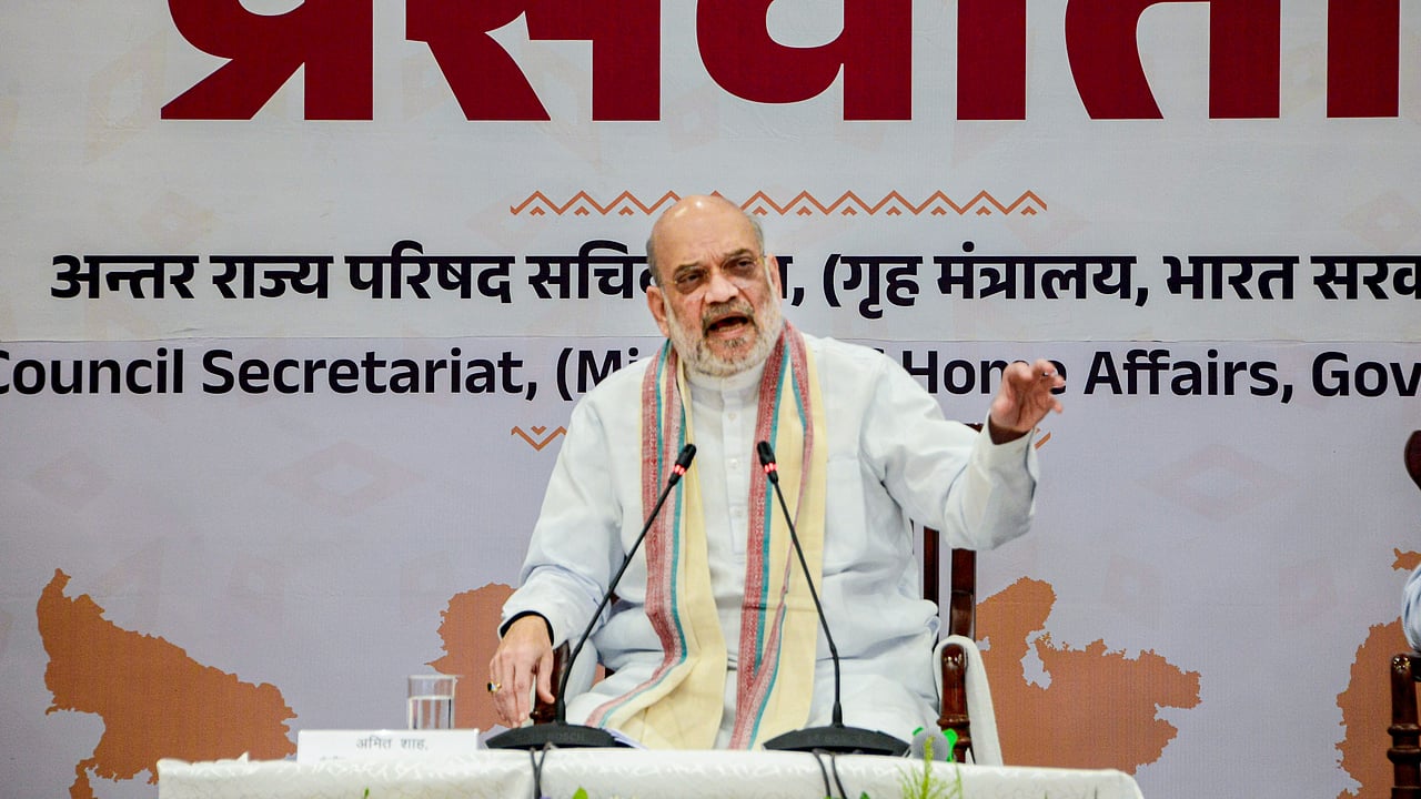 Amit Shah slams Congress over anti-Naxal operations in Chhattisgarh ...